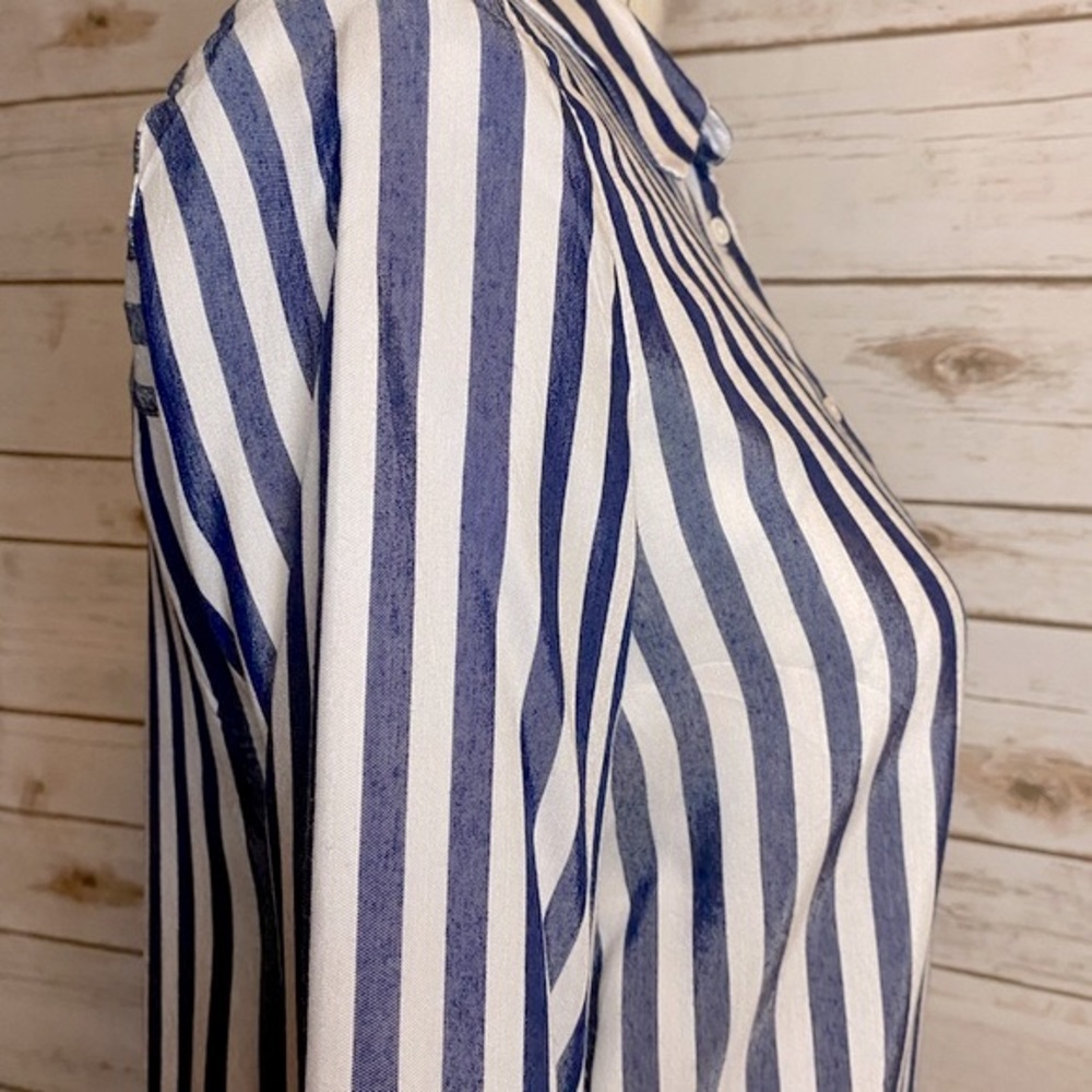 Zara Basic Collection Button Down Shirt - image 7